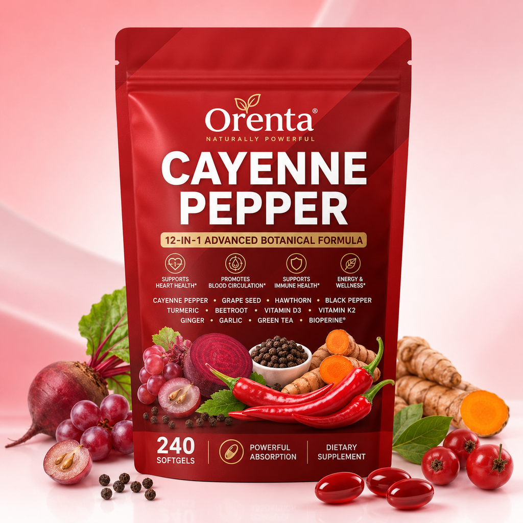 Orenta - Cayenne Pepper Softgels