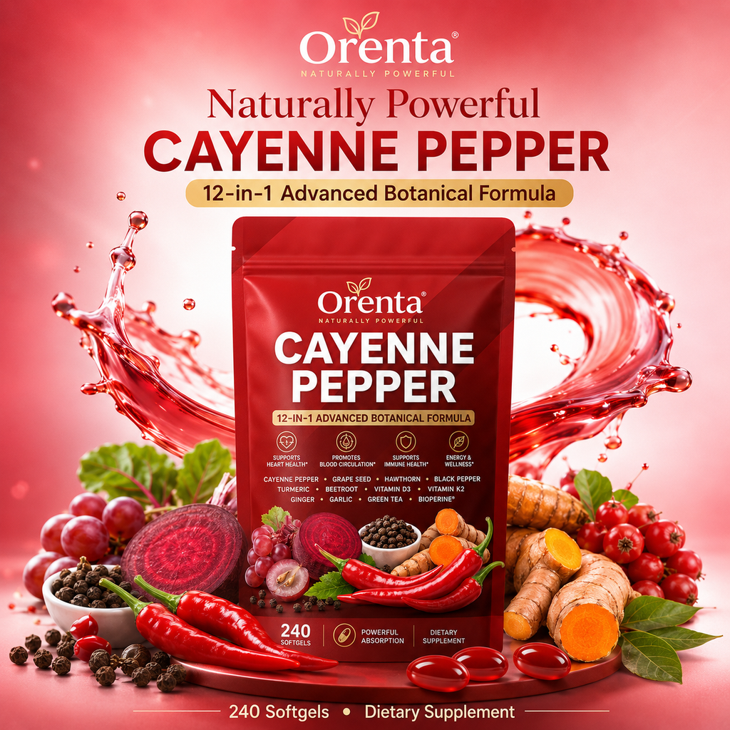 Orenta - Cayenne Pepper Softgels